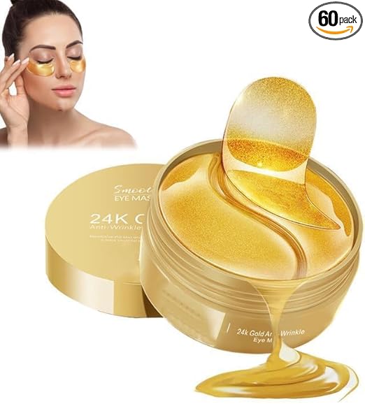 Botani Gold Under Eye Gel Patches - 60 Pads